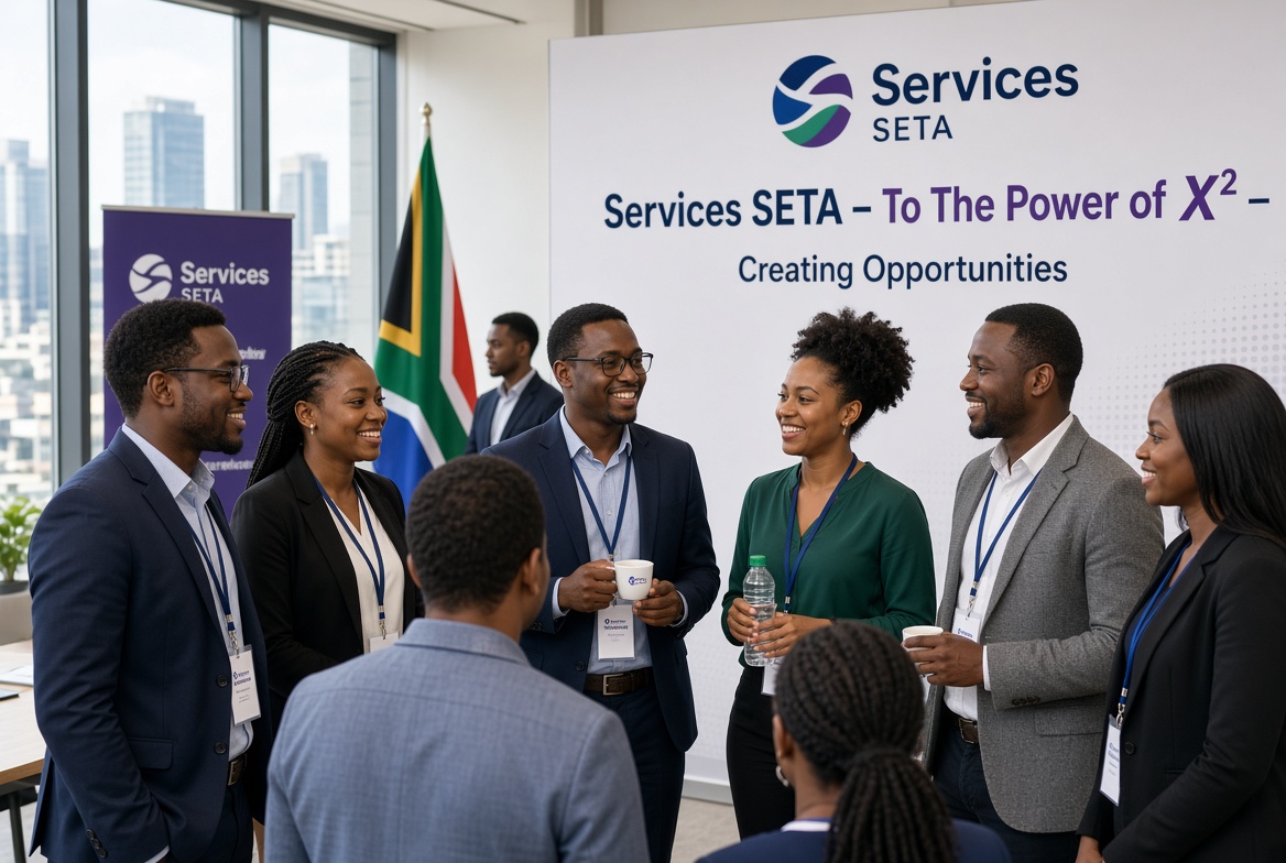 Services SETA PowerX² momentum, partnership announcements, TVET investment, AgriSETA youth focus